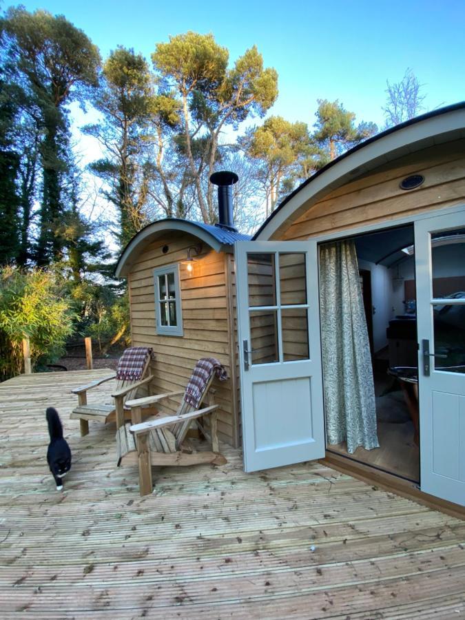Chez Maurice Luxury Shepherds Hut With Bath And Hot Tub Kelling Luaran gambar