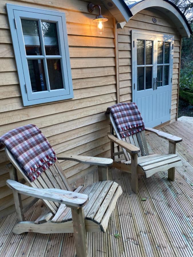 Chez Maurice Luxury Shepherds Hut With Bath And Hot Tub Kelling Luaran gambar