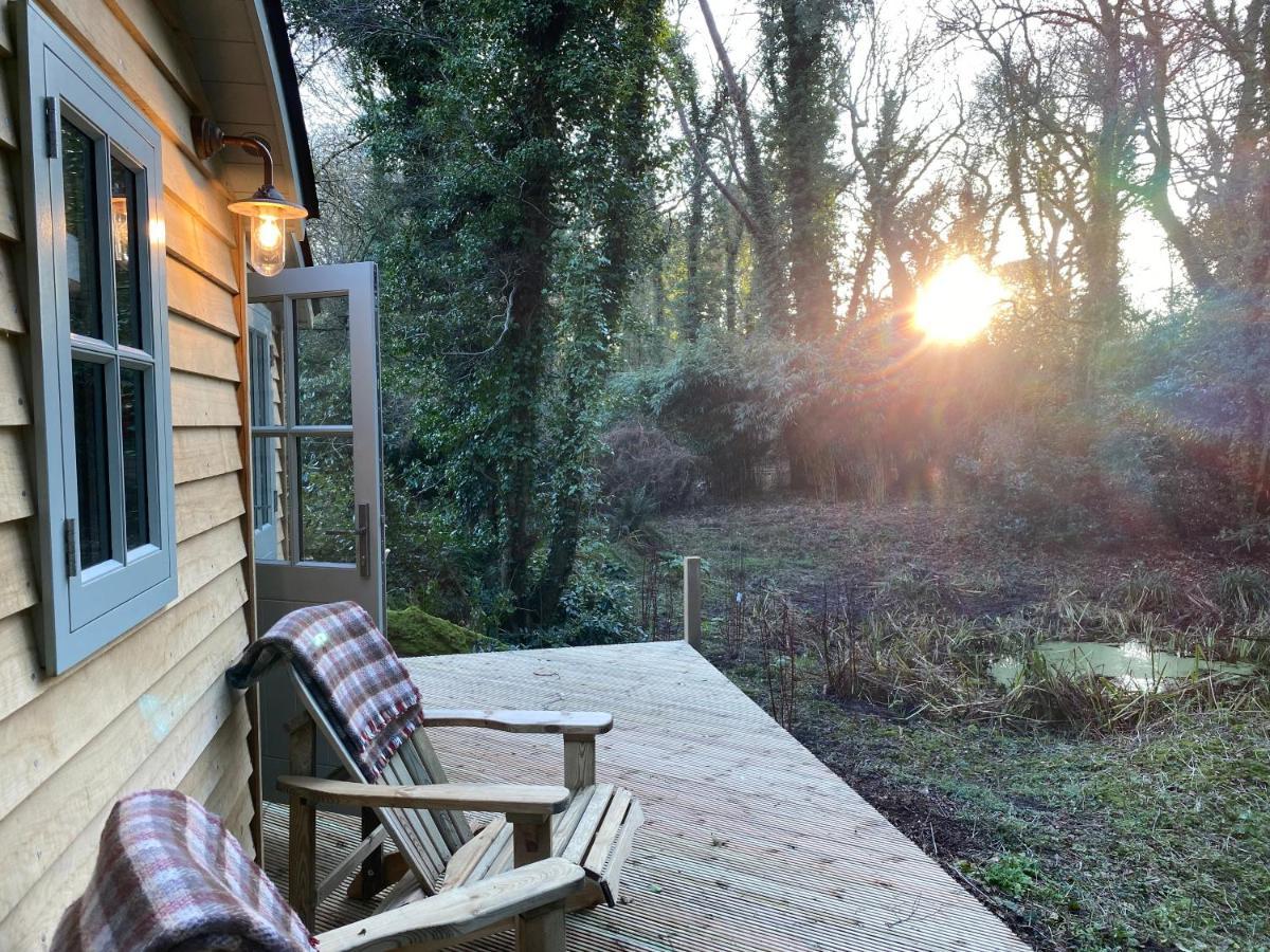 Chez Maurice Luxury Shepherds Hut With Bath And Hot Tub Kelling Luaran gambar